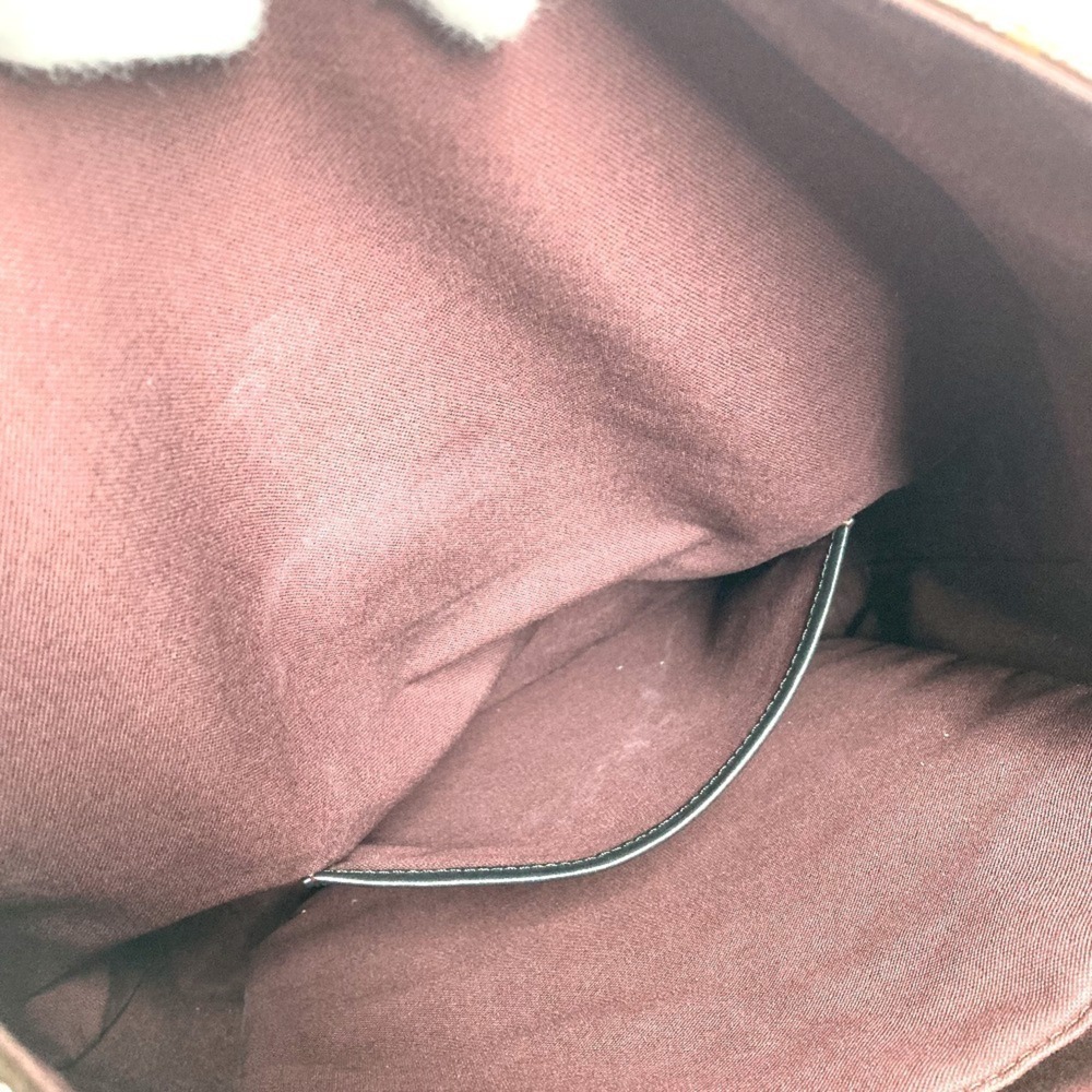 LOUIS VUITTON Authentic Black Monogram Leather Backpack - Picture 8 of 16